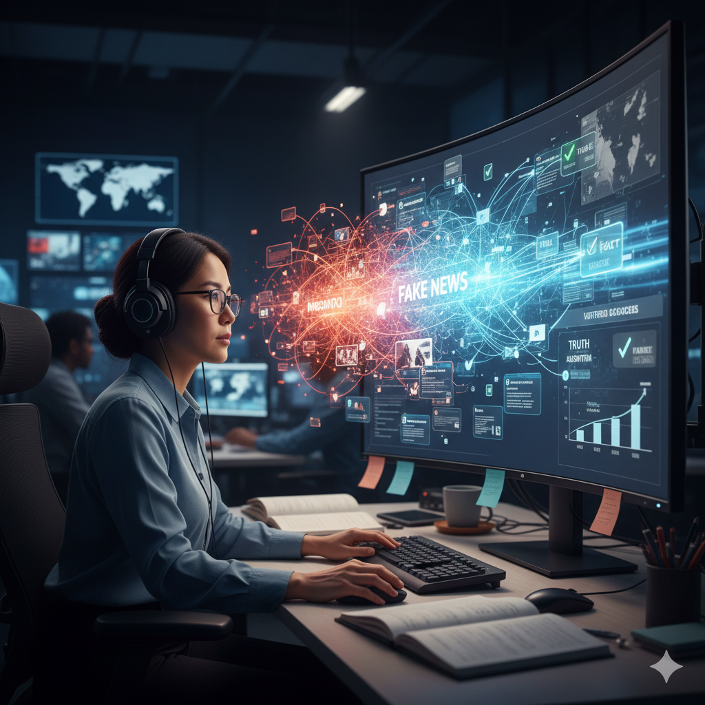 Gerakan Anti-Disinformasi: Strategi Media Independen Asia Melawan Konten Manipulatif.